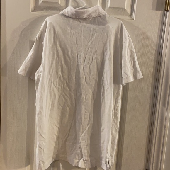 Boys Crazy 8 Large White Collared T-Shirt - Picture 2 of 4